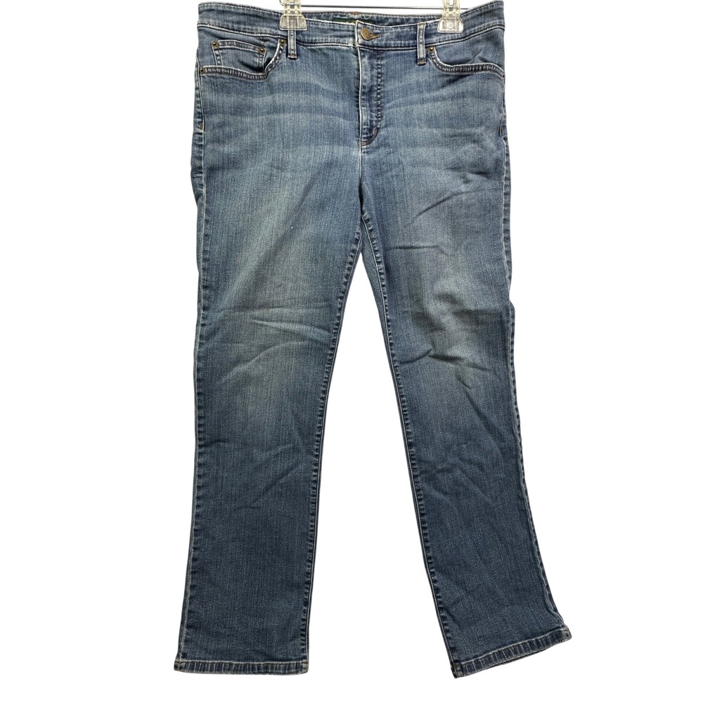 LRL Lauren‎ Jeans Co Ralph Lauren Modern Curvy Bootcut Denim Jeans Women Size 16